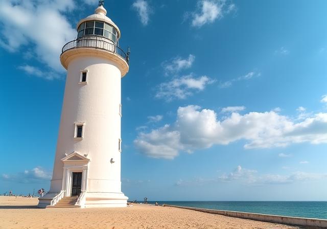 Il faro di Roma al tramonto ispirazione per Marina Muse