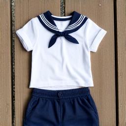 Completo barca per bambina